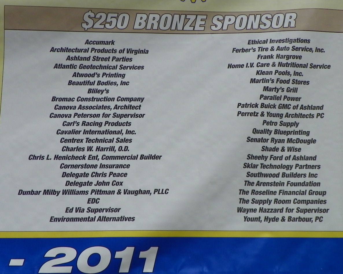 bronze sponsors